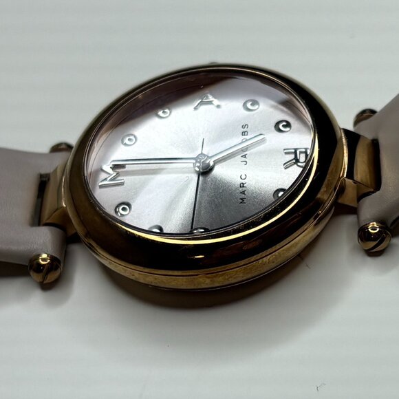 Marc by Marc Jacobs Rose Gold Taupe Leather Watch 34MM MJ1464 EUC main image 4